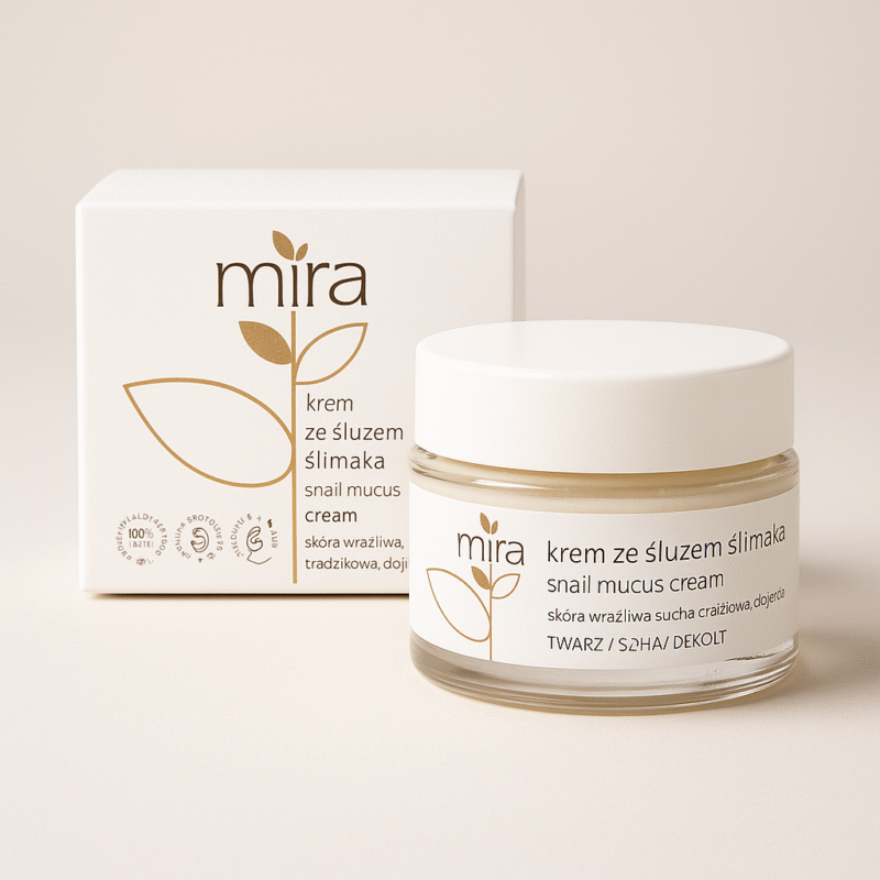 Krem Regenerująco-Nawilżający ze Śluzem Ślimaka