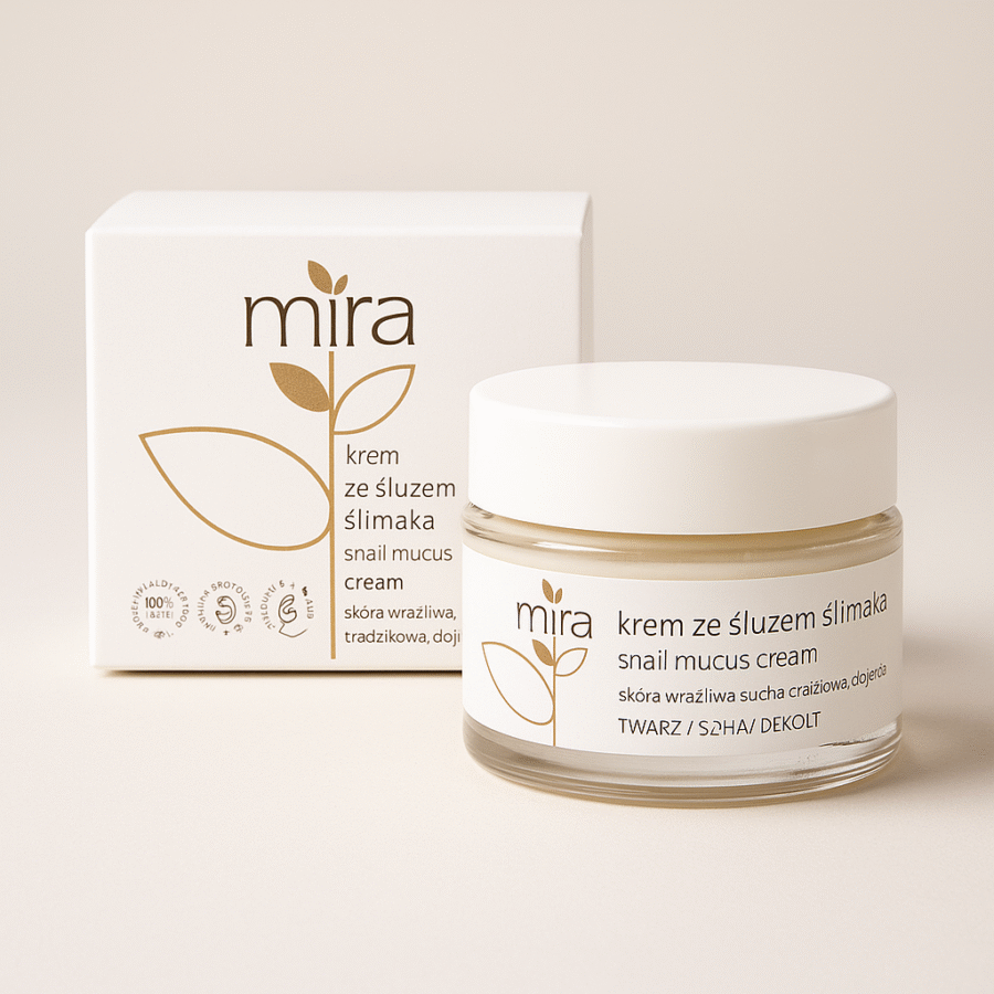 Krem Regenerująco-Nawilżający ze Śluzem Ślimaka