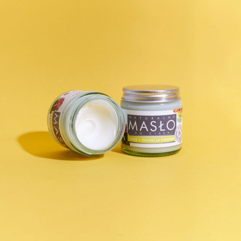 Masło do ciała 100% Naturalne Shea Butter z OPUNCJĄ FIGOWĄ 100% 120ml, E-FIORE - obrazek 2