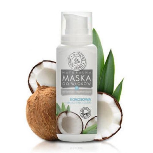E-FIORE MASKA ODŻYWCZA KOKOSOWA Z MASŁEM SHEA I OLEJKAMI 200ML