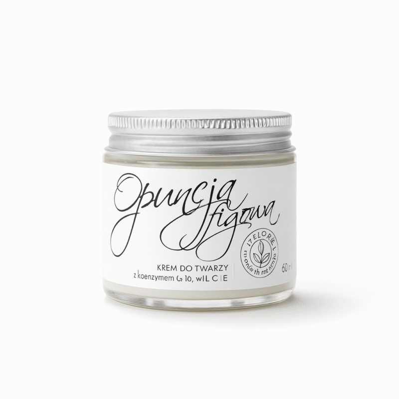 Krem z opuncją figową i koenzymem Q10 – naturalna regeneracja, jędrność i blask skóry 40+