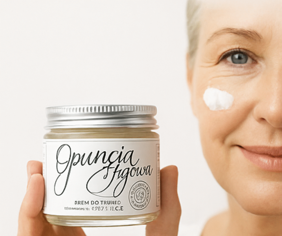 Krem z opuncją figową i koenzymem Q10 – naturalna regeneracja, jędrność i blask skóry 40+ - obrazek 3