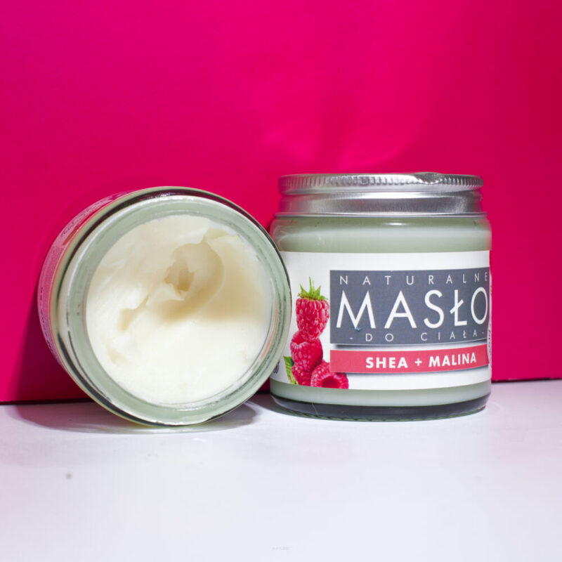 e-Fiore Masło MALINOWE do ciała 100% Naturalne 120ml - obrazek 2