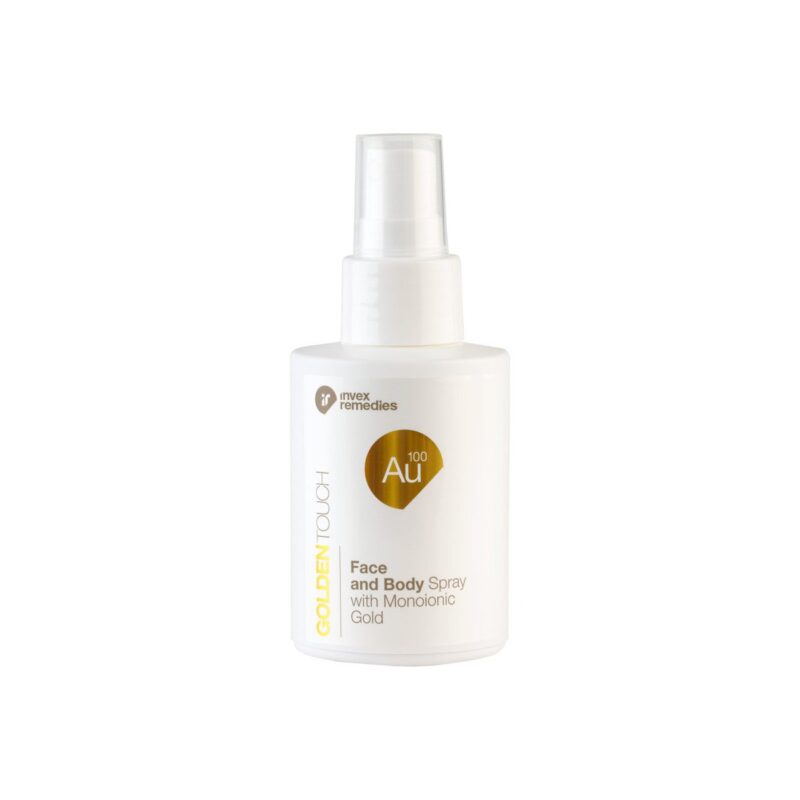 Odmładzająca mgiełka do twarzy i ciała Au 100 – 100ppm 100ml(Invex Remedies )
