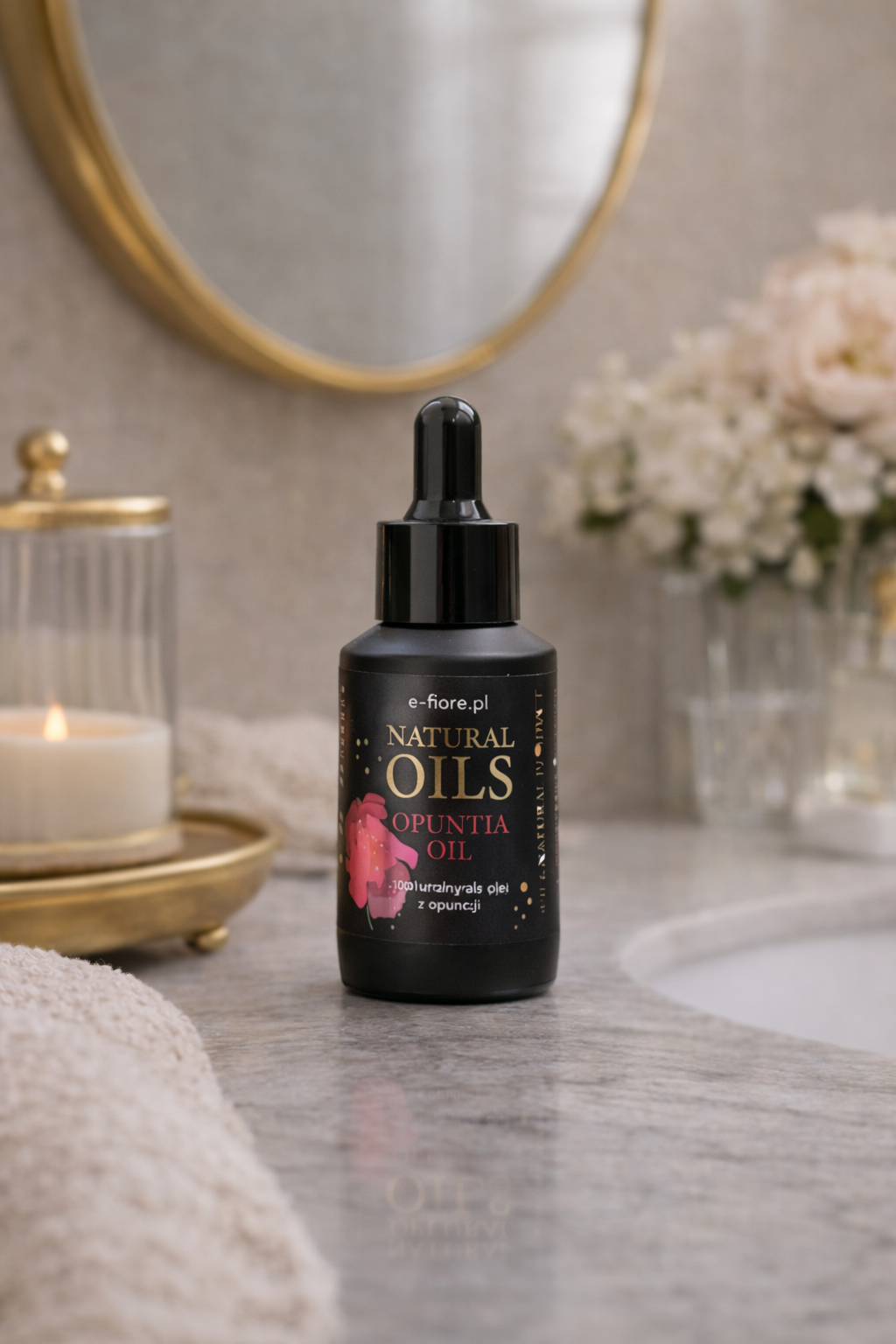 E-FIORE 100% Olej z Opuncji Figowej – Naturalny Botox 30ml - obrazek 3