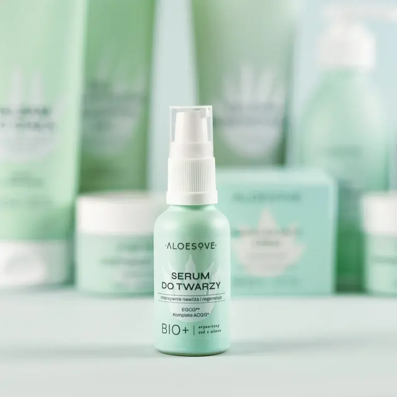 Serum do twarzy z organicznym sokiem z aloesu, Aloesove - obrazek 4