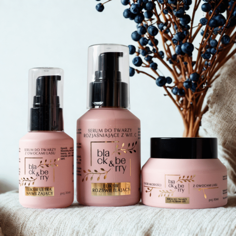 BLACK & BERRY serum ultranawilżające, dwufazowe, lekkie i poprawiające koloryt 30ml - obrazek 3