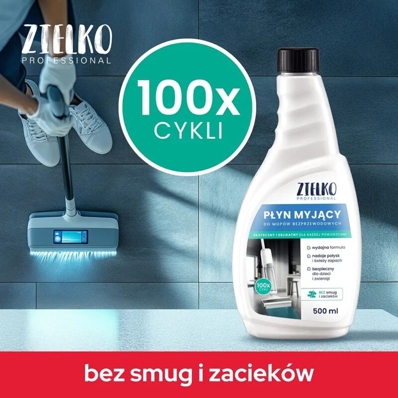 Płyn myjący do mopów bezprzewodowych ZIELKO - obrazek 2