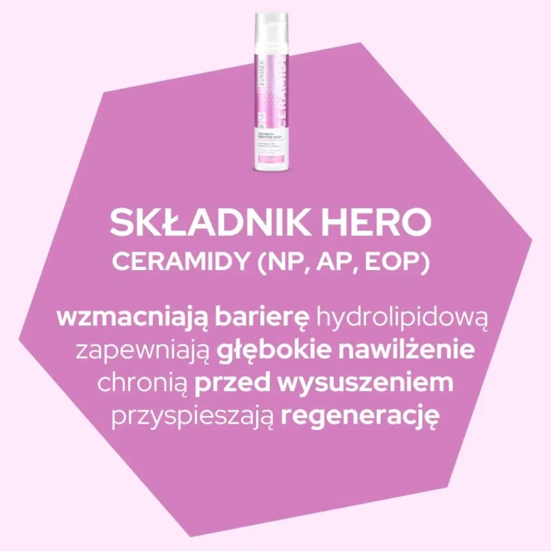 VIANEK HERO Odżywczy krem pod oczy z ceramidami, 15ml - obrazek 4