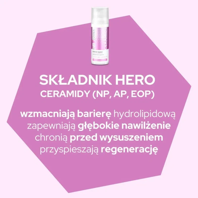 VIANEK HERO Krem do twarzy z ceramidami, 50ml - obrazek 3