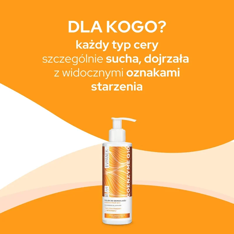 Olejek do demakijażu z koenzymem Q10 VIANEK HERO 195ml - obrazek 2
