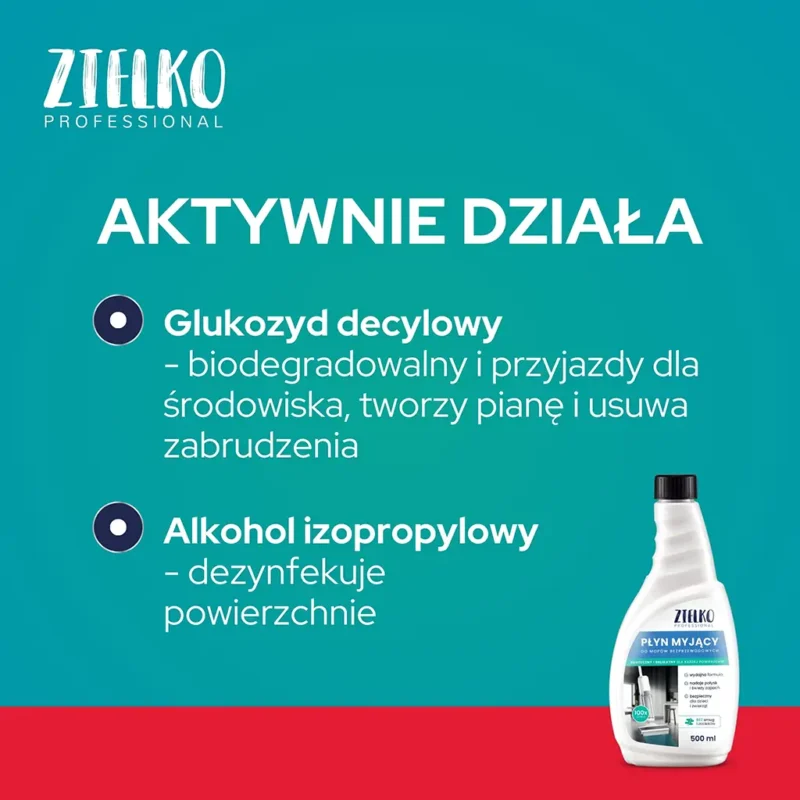 Płyn myjący do mopów bezprzewodowych ZIELKO - obrazek 4