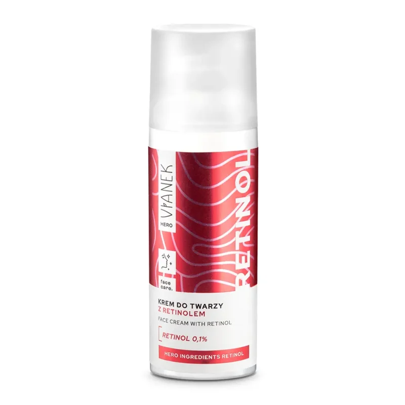 Krem do twarzy z retinolem VIANEK HERO, 50ml - obrazek 3