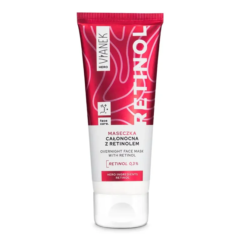 Maseczka całonocna z retinolem VIANEK HERO, 75ml