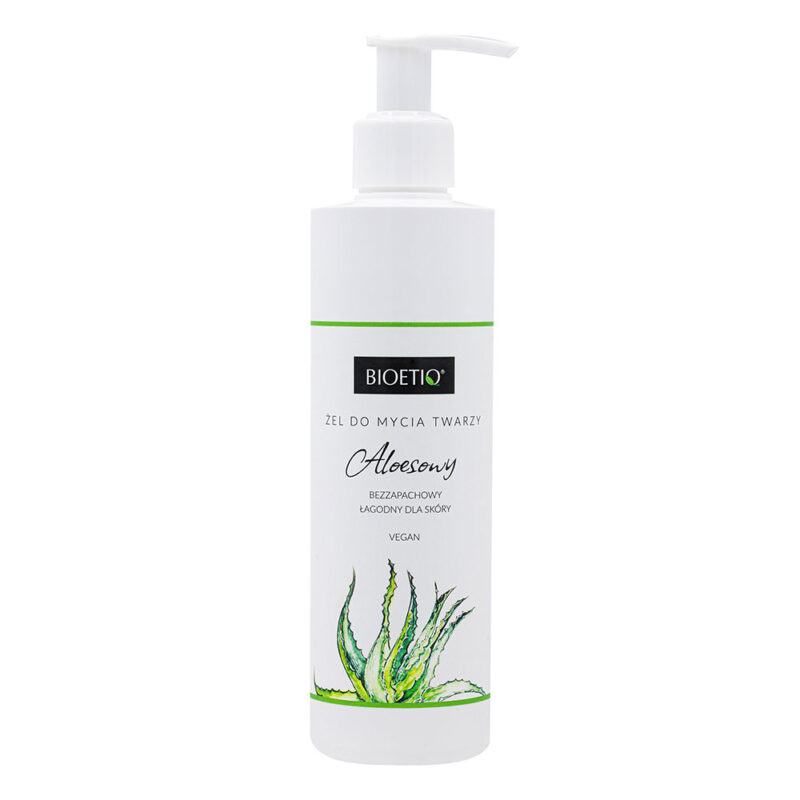 Aloesowy żel do mycia twarzy Hipoalergiczny, 200ml Bioetiq