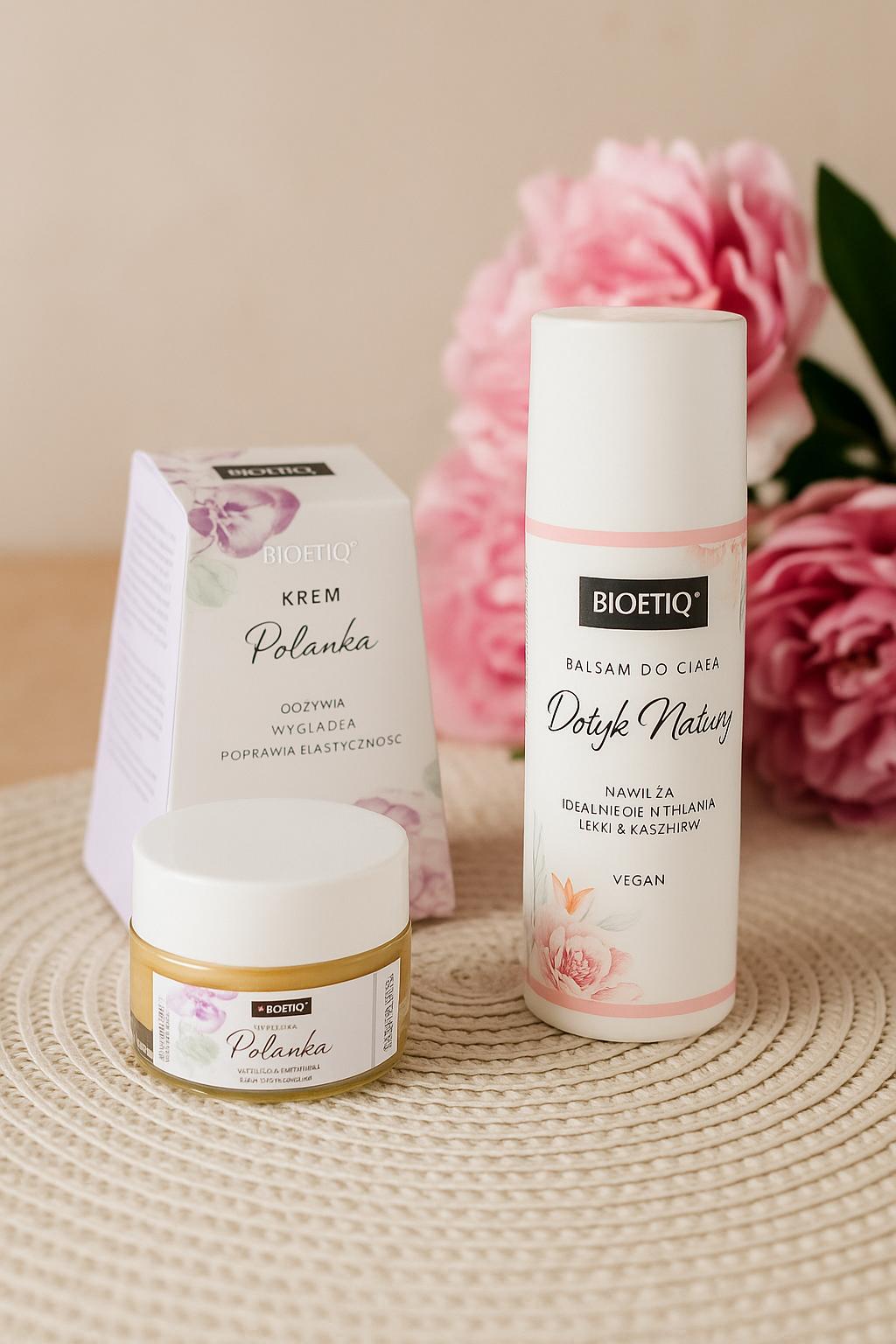 BIOETIQ Zestaw Prezentowy – Krem do twarzy & Balsam do ciała - obrazek 2