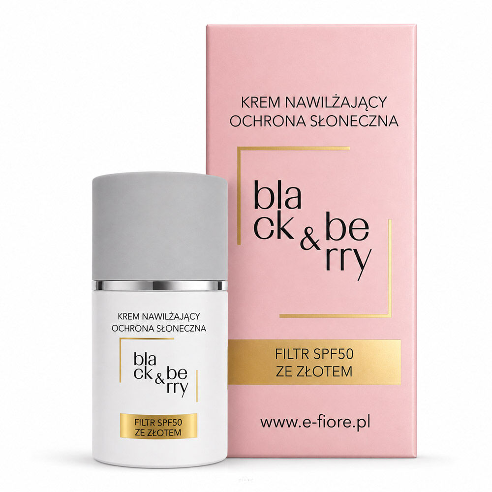 e-Fiore Black & Berry krem z ceramidami SPF50 witaminy C i E 50 ml