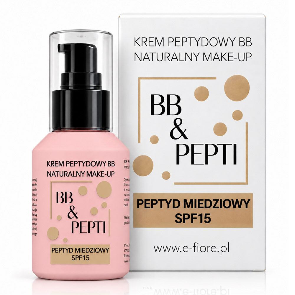 e-Fiore BB & PEPTI peptydowy krem BB SPF15 60 ml